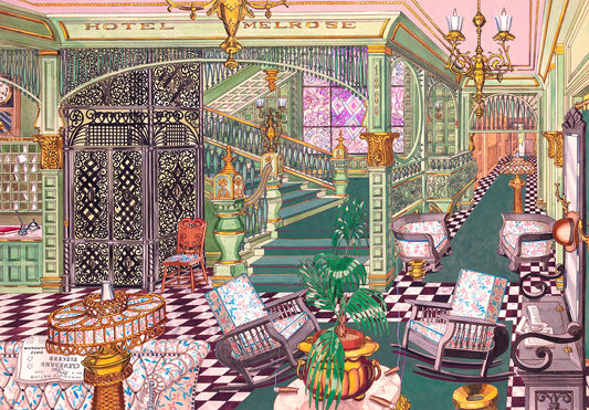 Hotel Melrose Lobby