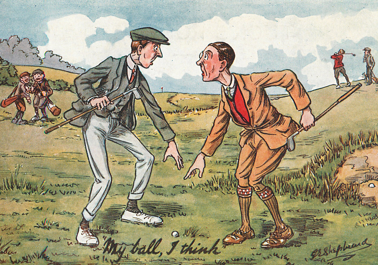 A Round of Golf - My Ball, I think