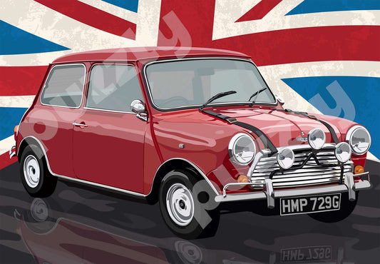 Mini Cooper, the Italian Job edition