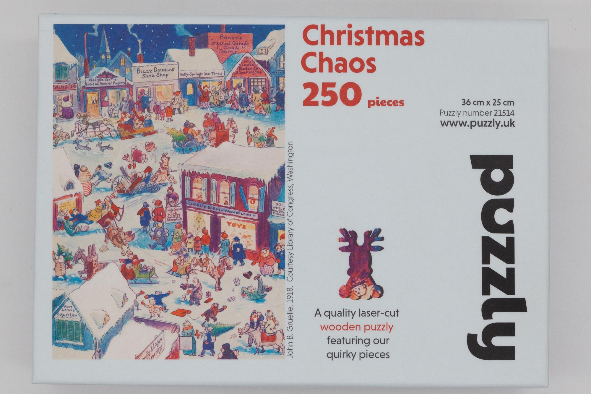 Christmas Chaos Wooden Puzzle