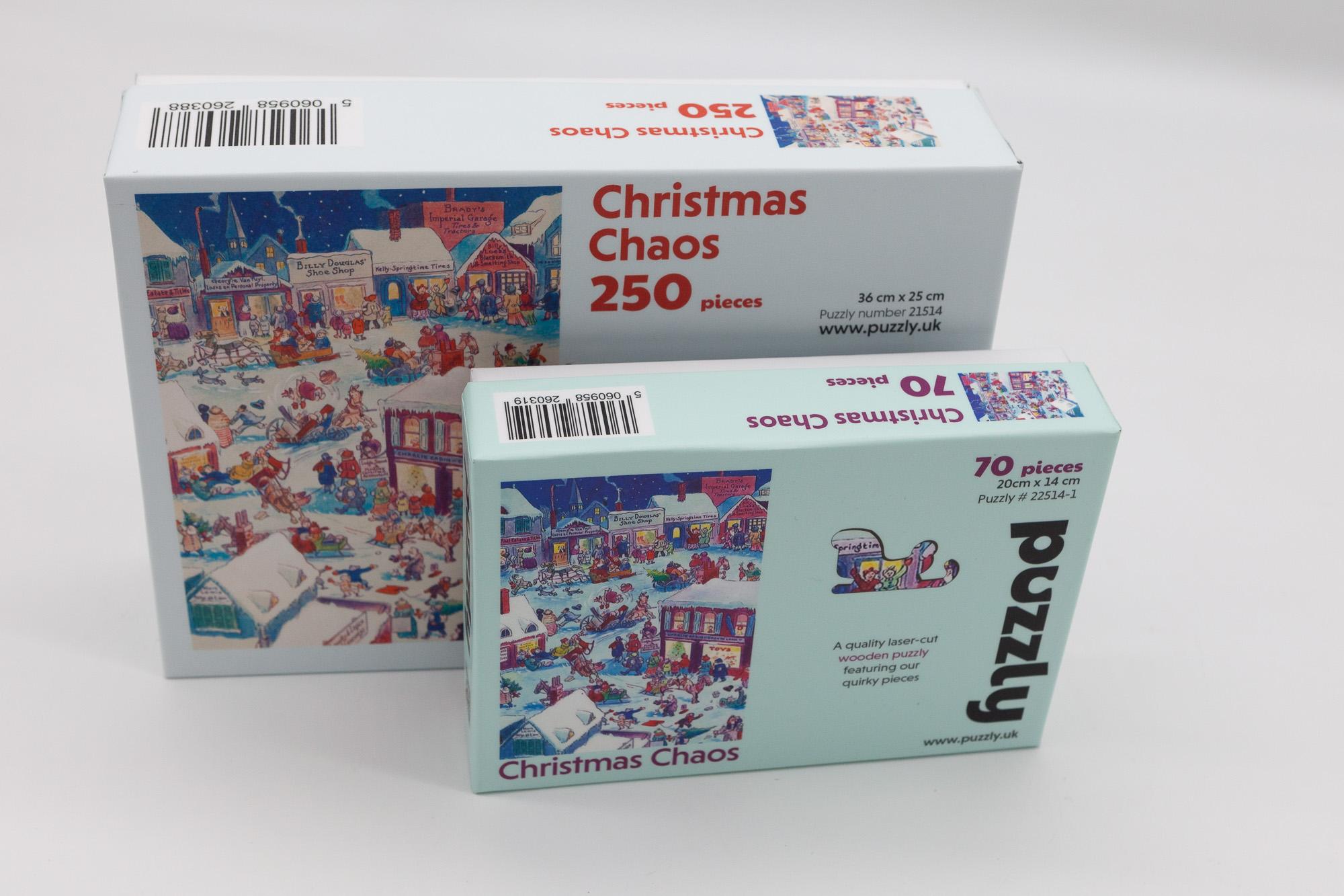 Christmas Chaos Wooden Puzzle