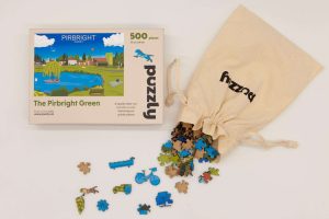 The Pirbright Green quality wooden puzzle