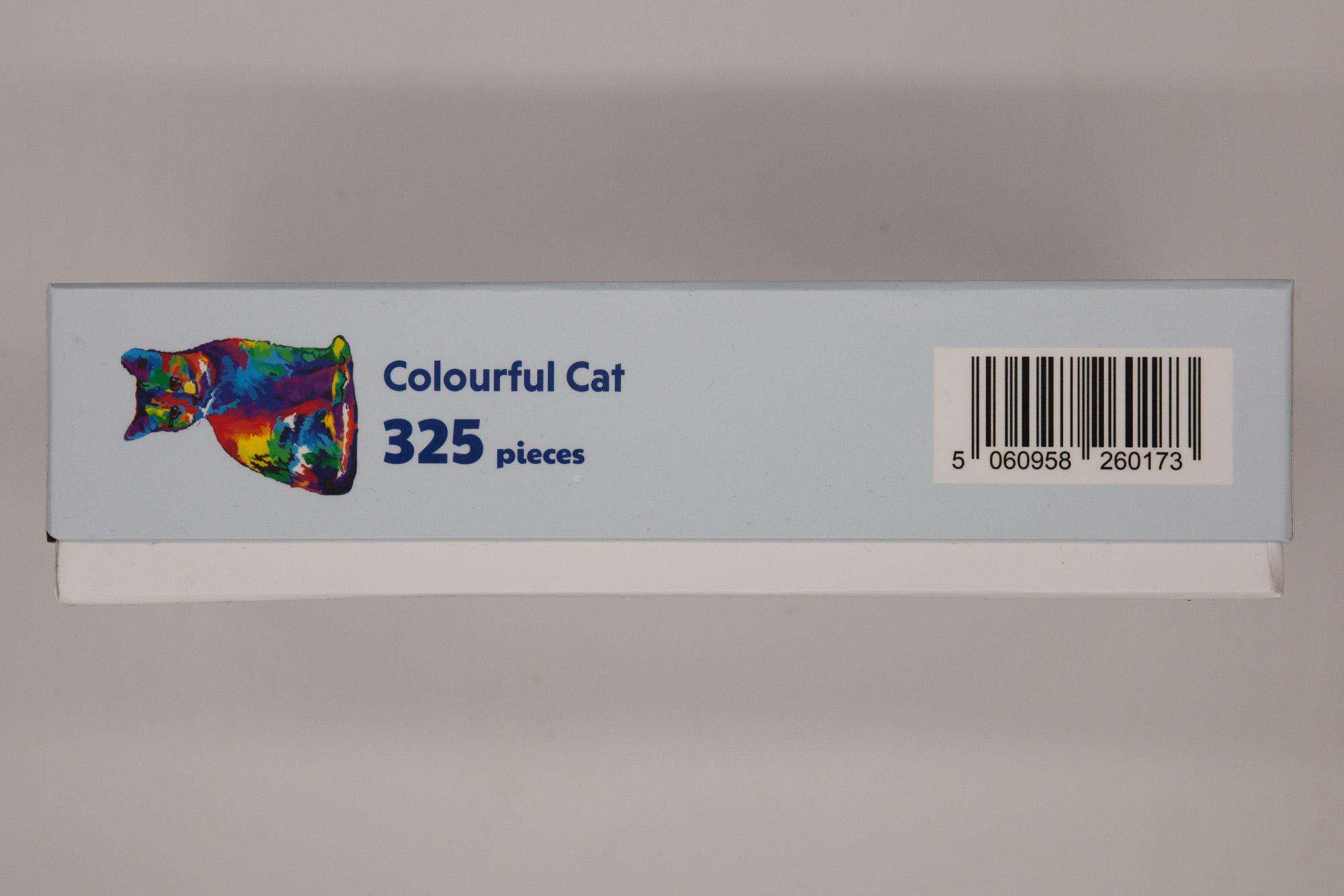 Colourful Cat wooden puzzle