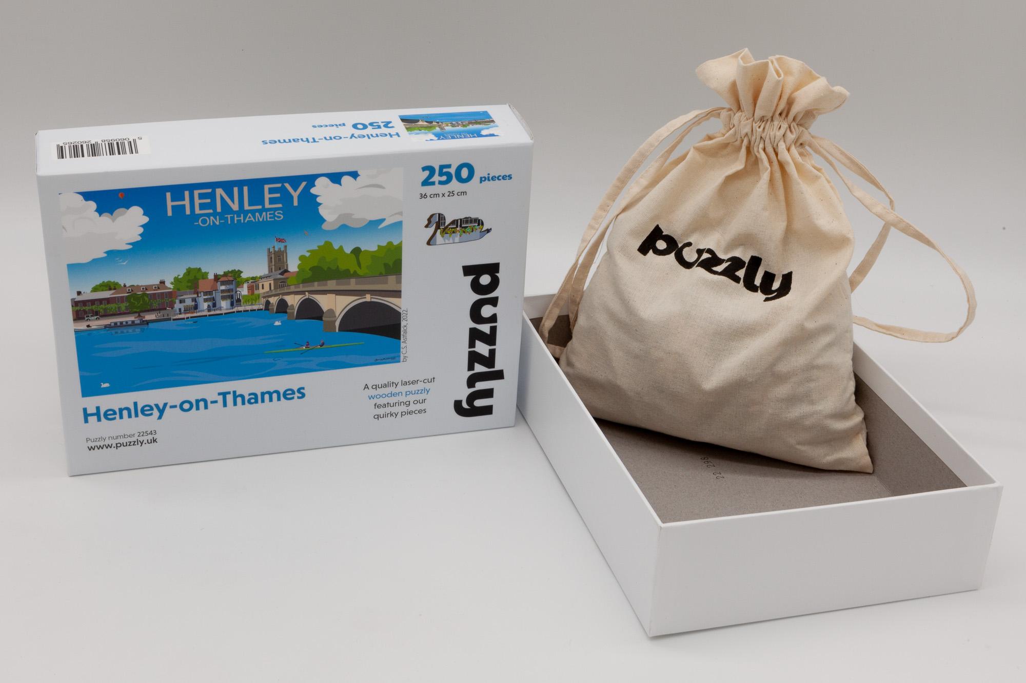 Henley-on-Thames wooden jigsaw puzzle