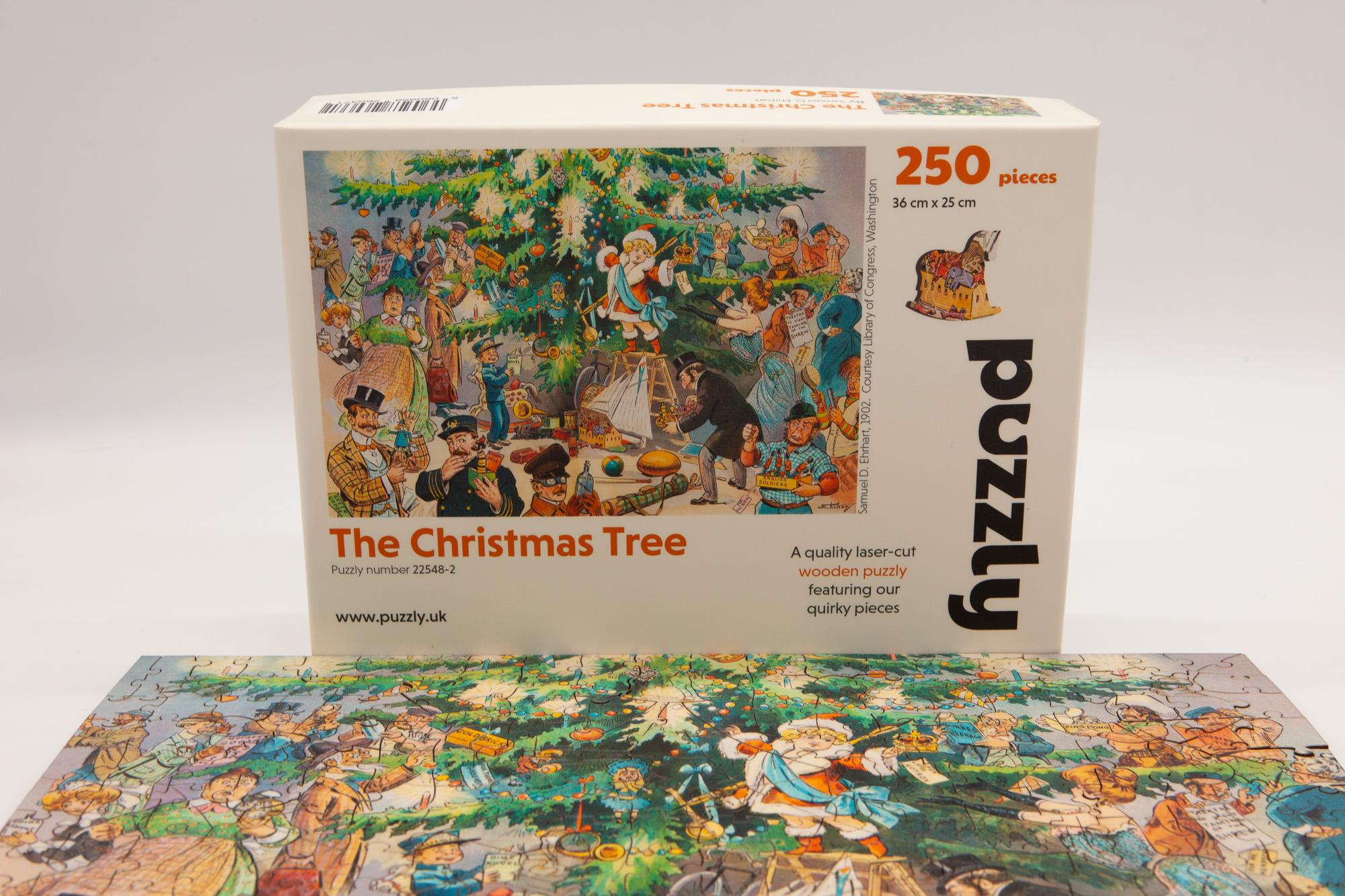 The Christmas Tree Wooden Puzzle
