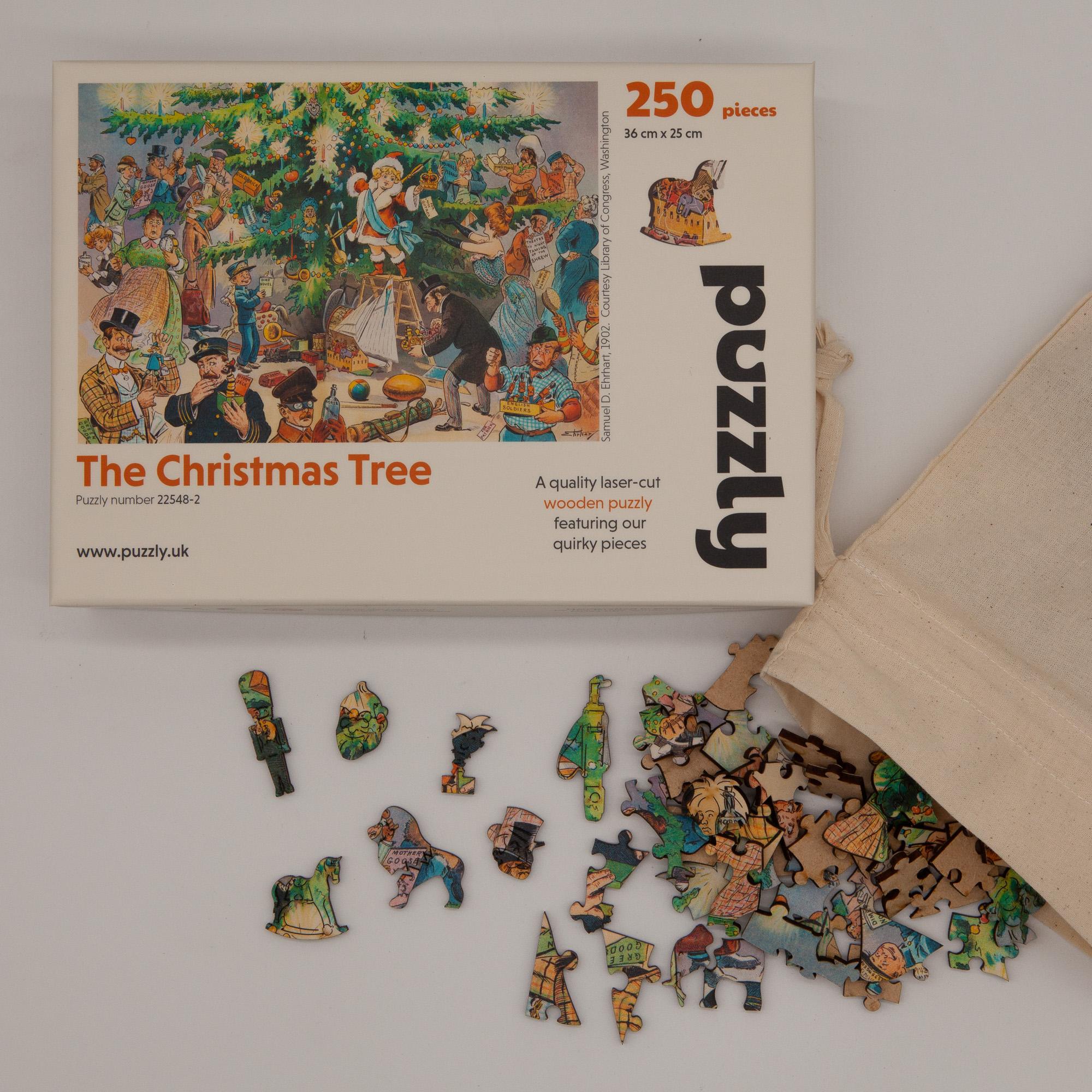 The Christmas Tree Wooden Puzzle