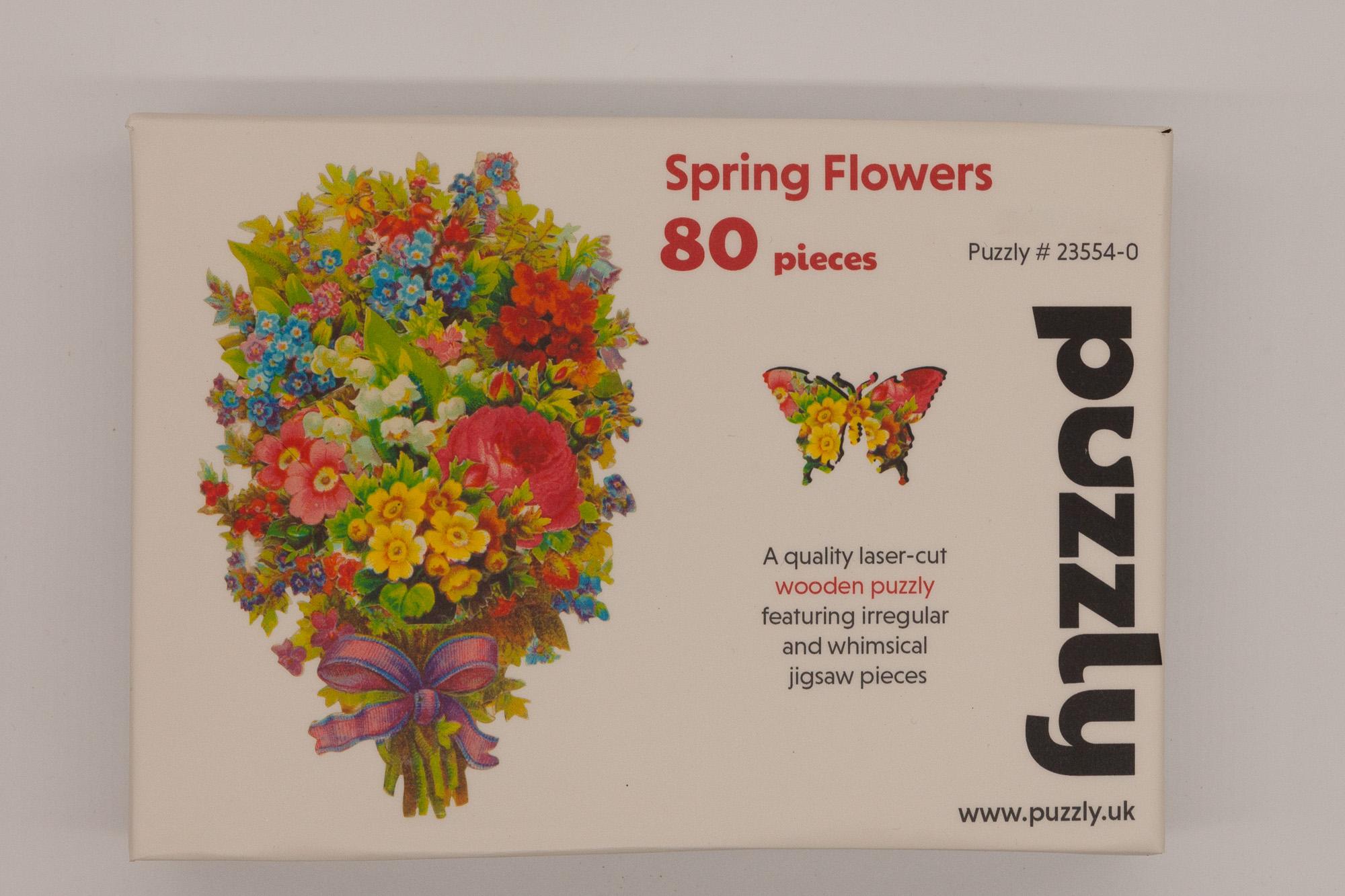 Spring Flowers Wooden Puzzle