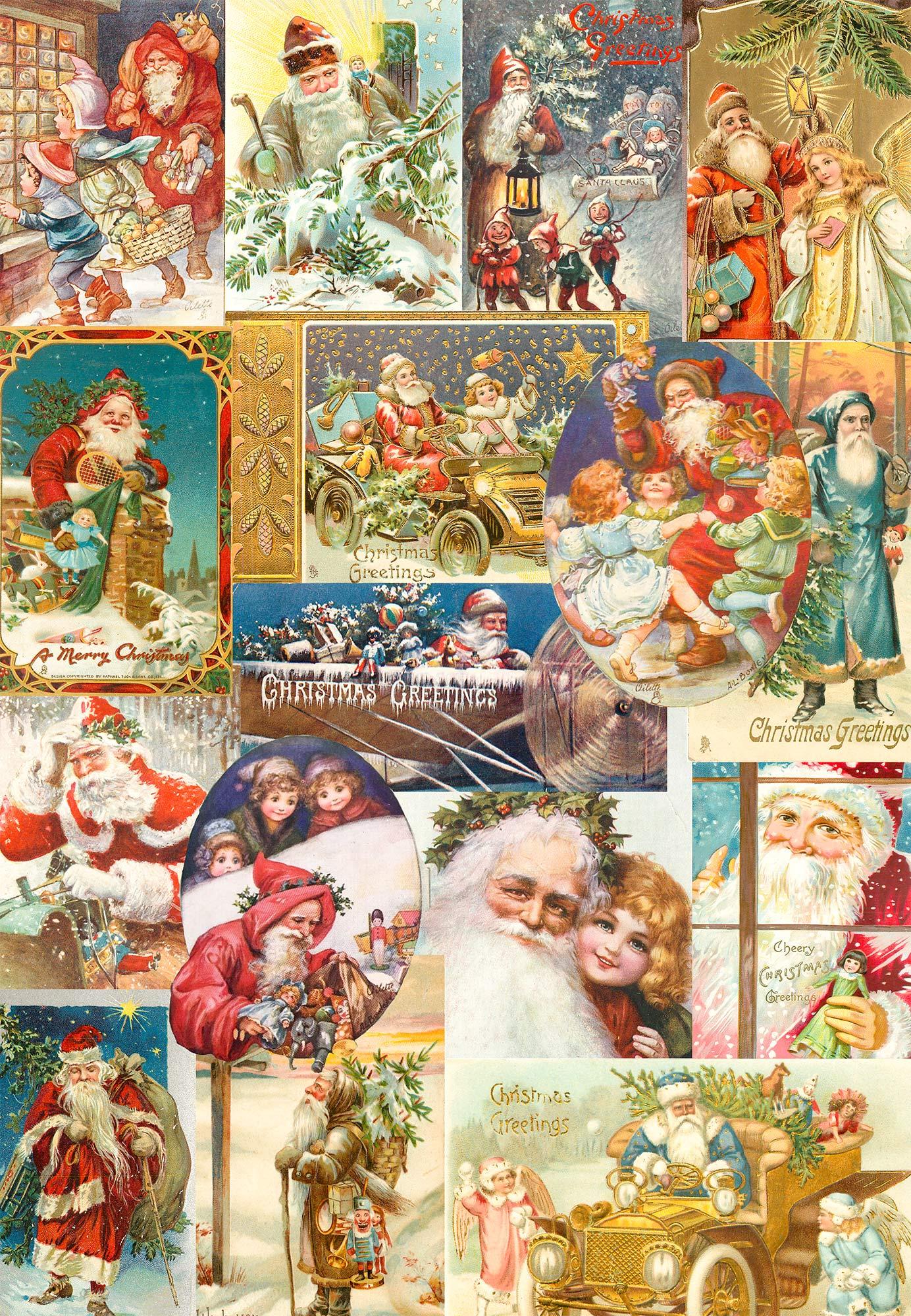 Christmas Greetings Wooden Jigsaw puzzle